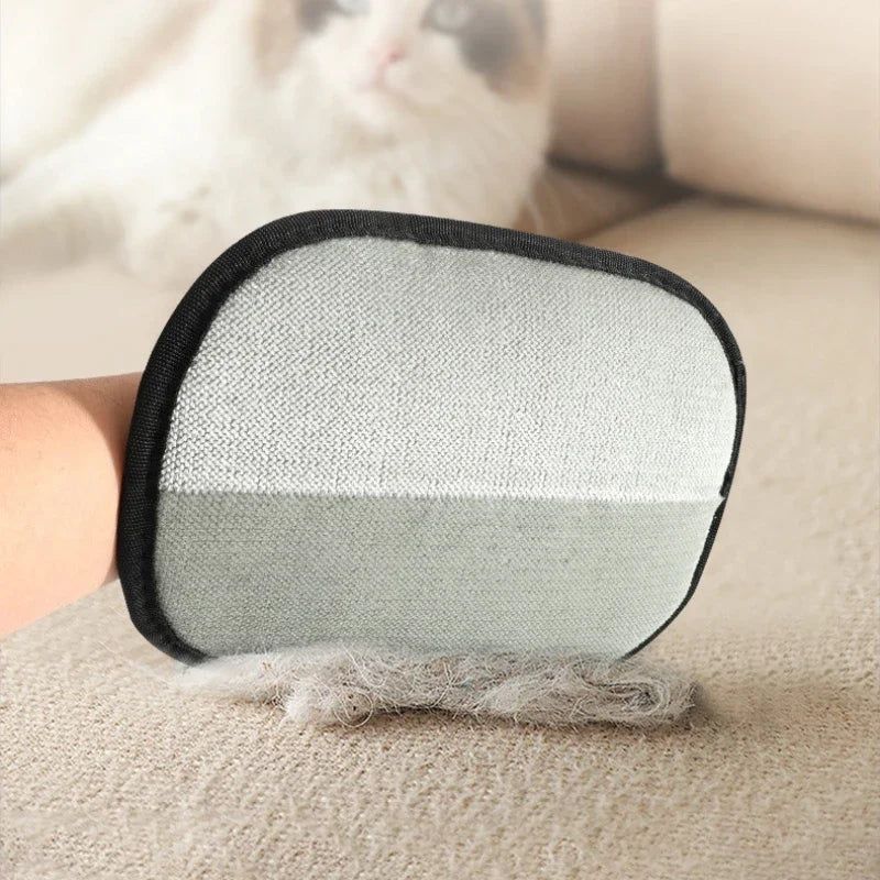 Double-Sided Pet Grooming Gloves for Cats And Dogs - Kitten Cleaning
